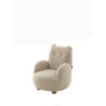 Sofa ours mini bouclé davis TITOUAN - Mousse, beige