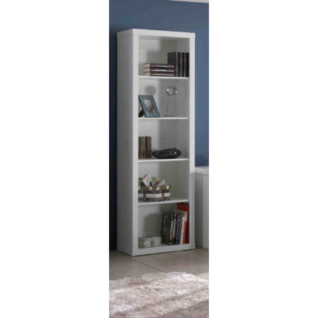 Bibliothèque CAPUCINE - MDF, blanc