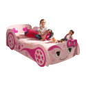 Lit love lit TOMBO 90 x 200 cm - MDF, rose