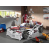 Lit max lit TOMBO 90 x 200 cm - MDF, blanc