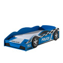 Lit junior junior police lit TOMBO 70 x 140 cm - MDF, bleu