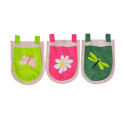Textiles spring 3 sachets pour lit compact camille/pierrot COLOMBINE - 100% Coton, rose
