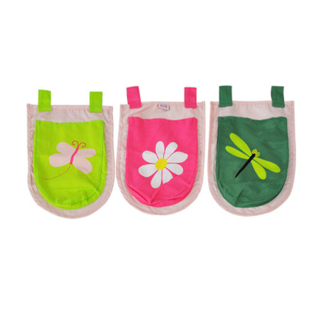 Textiles spring 3 sachets pour lit compact camille/pierrot COLOMBINE - 100% Coton, rose