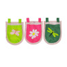 Textiles spring 3 sachets pour lit compact camille/pierrot COLOMBINE - 100% Coton, rose