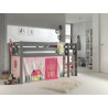 Textiles spring 3 sachets pour lit compact camille/pierrot COLOMBINE - 100% Coton, rose