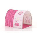 Textiles princess tunnel pour lit compact camille/pierrot COLOMBINE - 100% Polyester, rose