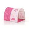 Textiles princess tunnel pour lit compact camille/pierrot COLOMBINE - 100% Polyester, rose