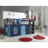 Textiles astro 3 sachets pour lit compact camille/pierrot COLOMBINE - 100% Coton, bleu