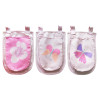 Textiles birdy 3 sachets pour lit compact camille/pierrot COLOMBINE - 100% Polyester, rose/blanc