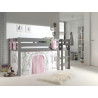 Textiles birdy 3 sachets pour lit compact camille/pierrot COLOMBINE - 100% Polyester, rose/blanc