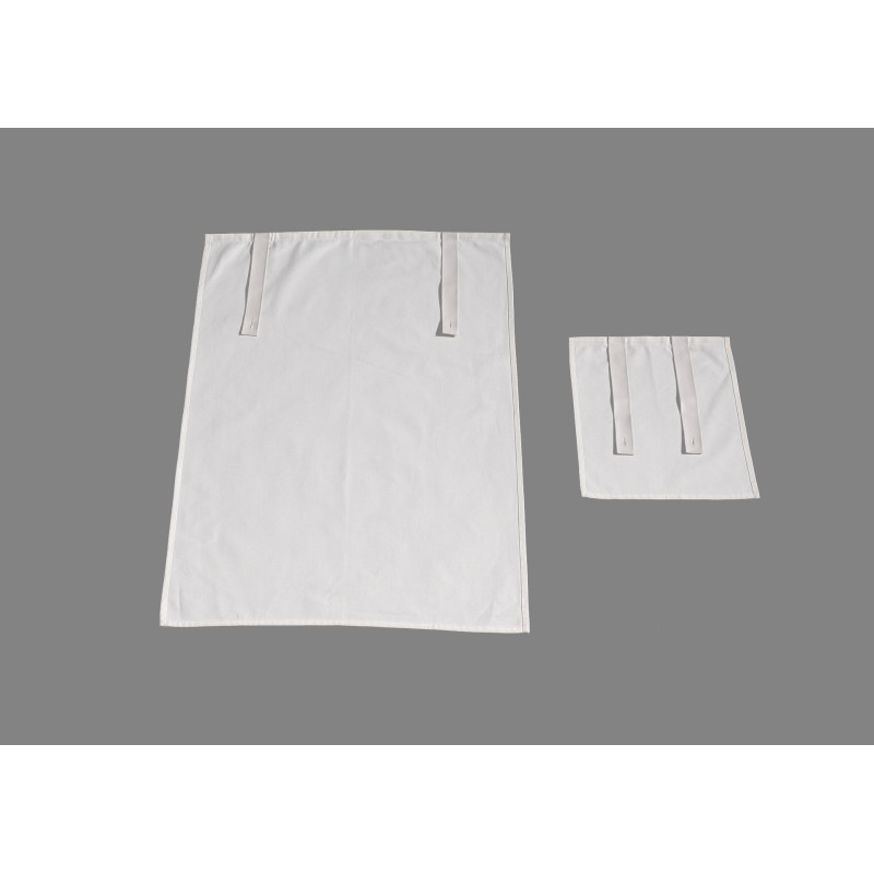 Textile hansel drapperie pour hb902614 COLOMBINE - 100% Coton, blanc