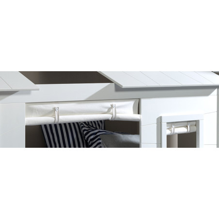 Textile hansel drapperie pour hb902614 COLOMBINE - 100% Coton, blanc