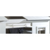 Textile hansel drapperie pour hb902614 COLOMBINE - 100% Coton, blanc