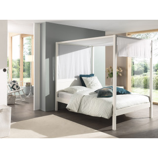 Textile camille voile pour pihb1414 COLOMBINE - 100% Coton, blanc