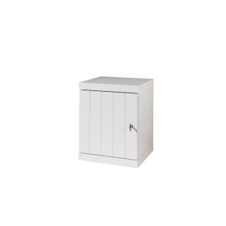 Chevet CAPUCINE - MDF, blanc