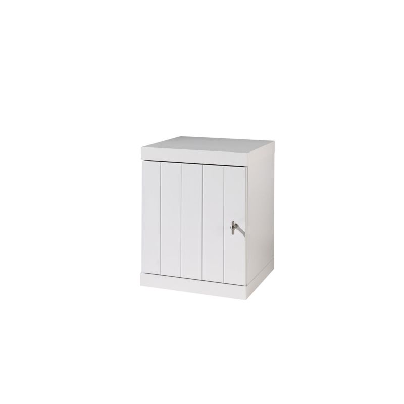 Chevet CAPUCINE - MDF, blanc