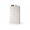 Armoire 2 portes CAPUCINE - MDF, blanc