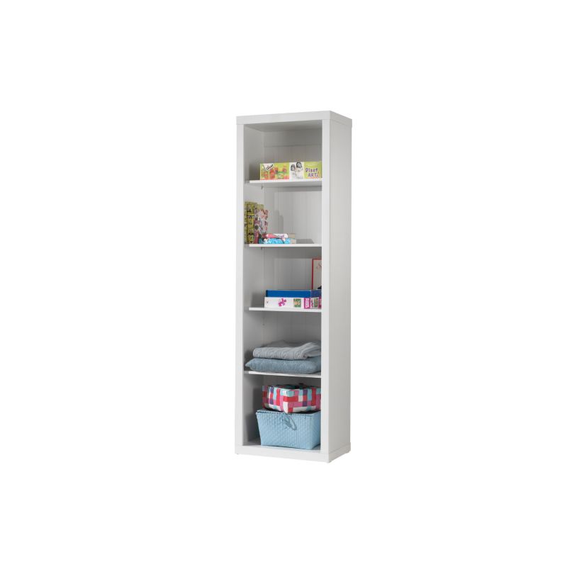 Bibliothèque CAPUCINE - MDF, blanc