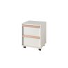 Caisson de bureau BERT - Panneaux de particules, blanc