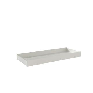 Lit gigogne BERT 90 x 190 cm - Panneaux de particules, blanc