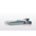 Lit gigogne DOROTHY 90 x 190 cm - MDF, blanc