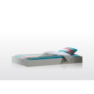 Lit gigogne DOROTHY 90 x 190 cm - MDF, blanc