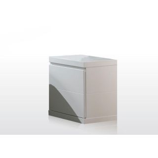Chevet DOROTHY - MDF, blanc