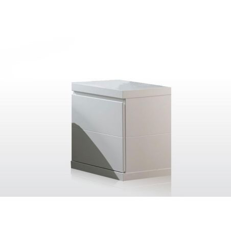 Chevet DOROTHY - MDF, blanc