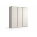 Armoire 3 portes DOROTHY - MDF, blanc