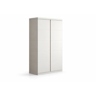 Armoire 2 portes DOROTHY - MDF, blanc