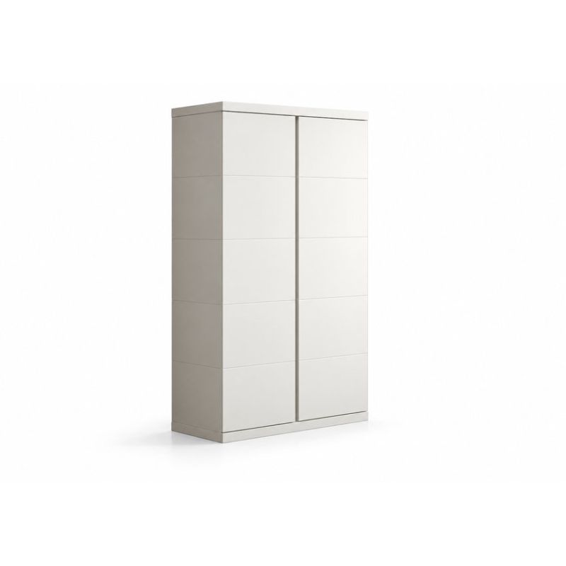 Armoire 2 portes DOROTHY - MDF, blanc