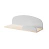 Étagère murale (65 cm) SATSUKI - Pin massif et MDF, gris