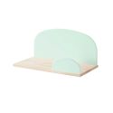 Étagère murale (45 cm) SATSUKI - Pin massif et MDF, menthe verte