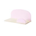 Étagère murale (45 cm) SATSUKI - Pin massif et MDF, rose