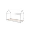 Lit ATREYU 90 x 200 cm - Pin massif, blanc