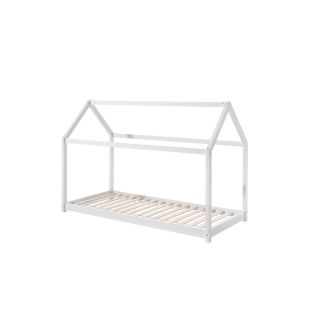 Lit ATREYU 90 x 200 cm - Pin massif, blanc