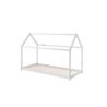 Lit ATREYU 90 x 200 cm - Pin massif, blanc