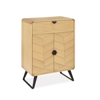Bibus TOKYO - Chêne naturel, décor chevron