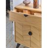 Bibus TOKYO - Chêne naturel, décor chevron