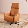 Fauteuil relax manuel en cuir QUARTETT JOKER 9361 de la marque HIMOLLA