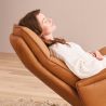Fauteuil relax manuel en cuir QUARTETT JOKER 9361 de la marque HIMOLLA