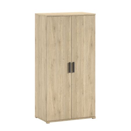 Chambre enfant complète COLIN chêne avec lit 90 cm, armoire 100 cm et chevet