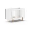 Chambre bébé complète FANETTE blanche avec lit 60 x 120 cm, table à langer 88 cm et armoire 88 cm