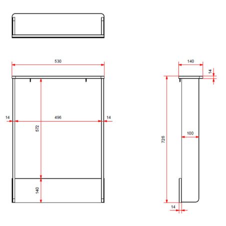 Chambre bébé complète GASPARD blanche avec lit 60 x 120 cm, commode à langer 100 cm et armoire 100 cm