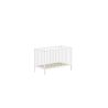 Chambre bébé complète RUFUS blanche avec lit 60 x 120 cm et table à langer 80 cm
