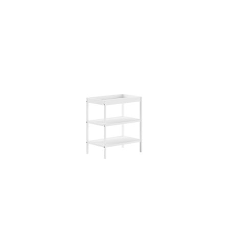 Chambre bébé complète RUFUS blanche avec lit 60 x 120 cm et table à langer 80 cm