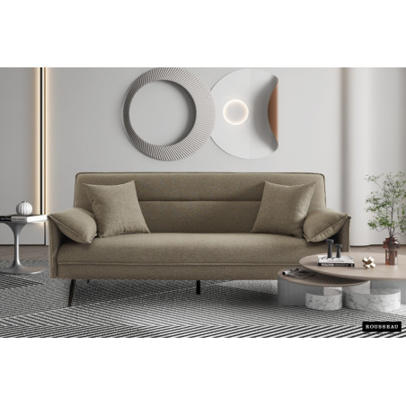 Canapé-lit 199 cm SORBIER en tissu
