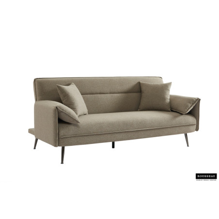 Canapé-lit 199 cm SORBIER en tissu