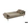 Canapé-lit 199 cm SORBIER en tissu