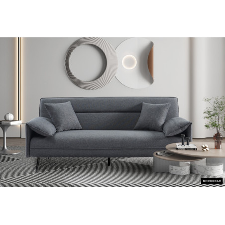 Canapé-lit 199 cm SORBIER en tissu